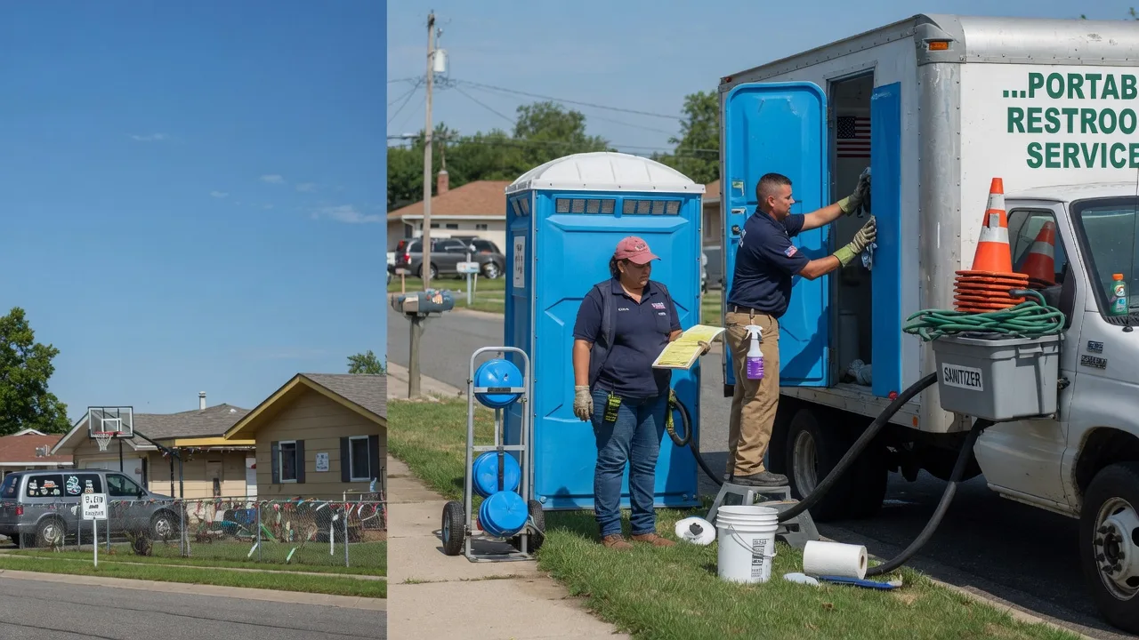 Portable Toilet Rental in Wild Rose, WI near me